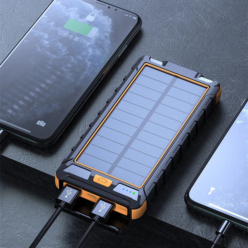 Chargeur solaire haute capacité 20000mAh 2023